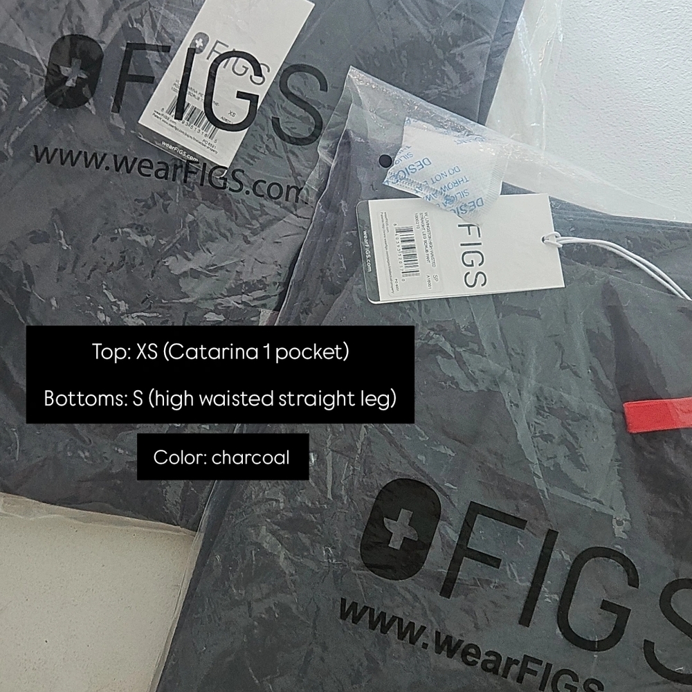 Figs Charcoal Medical Scrub Set